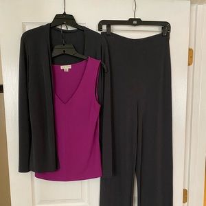 Vintage Casual Corner Collectibles Grey Wide Leg Pants